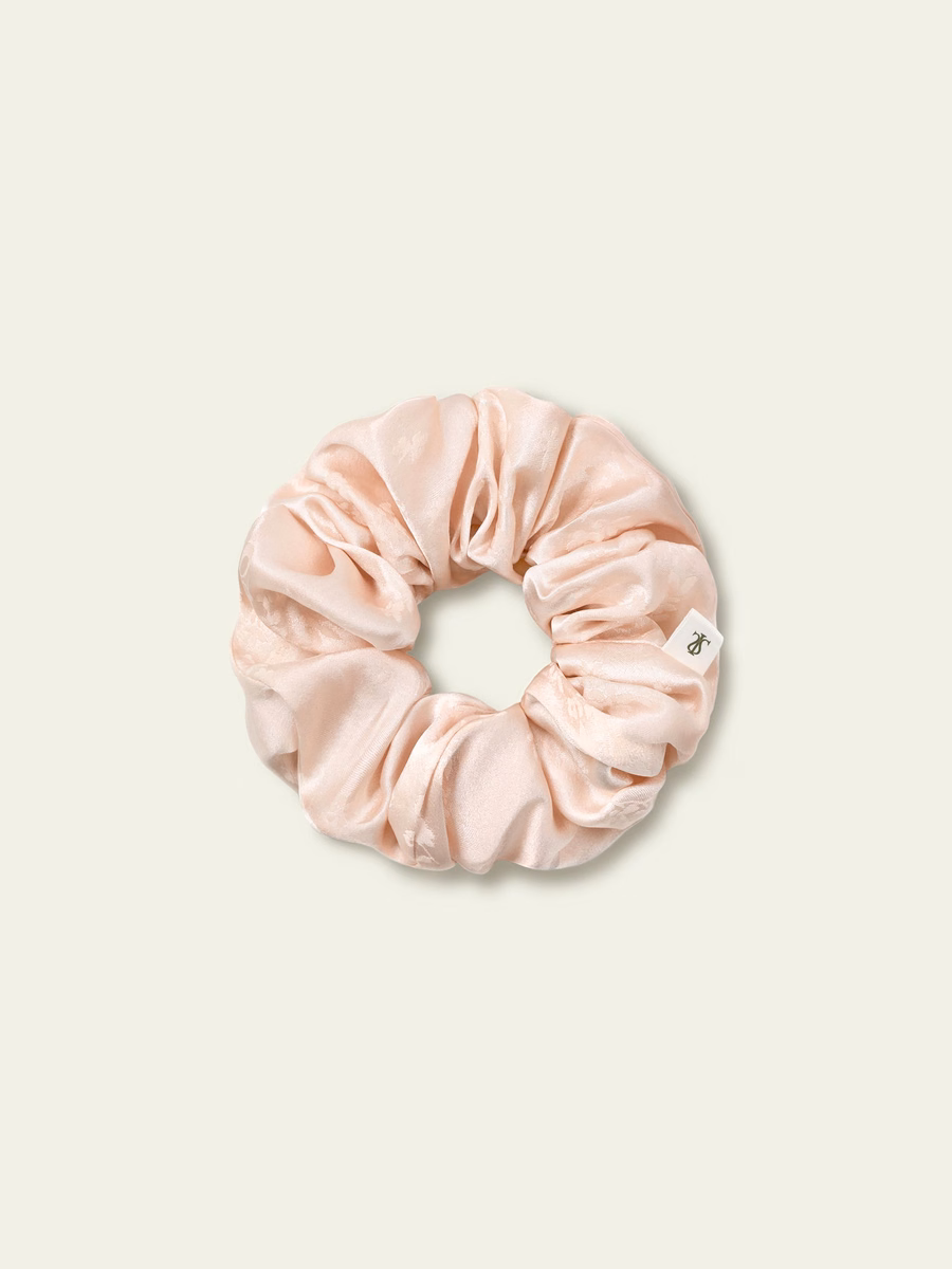 YING Jacquard Charmeuse Scrunchies Set