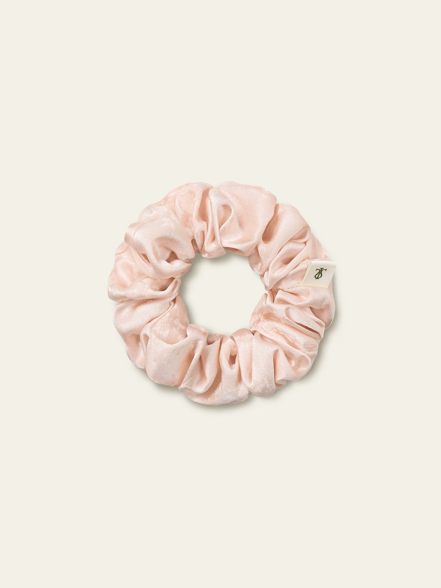 YING Jacquard Charmeuse Scrunchies Set