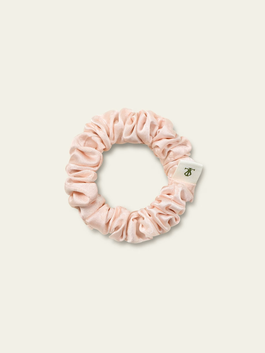 YING Jacquard Charmeuse Scrunchies Set