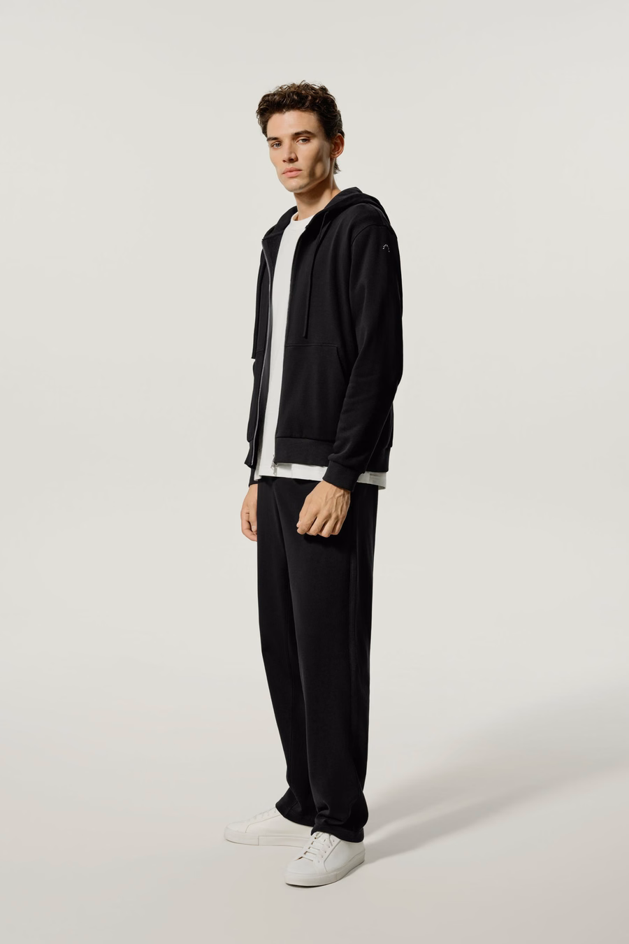 Silkerry Herren Zip-Up Kapuzenpullover