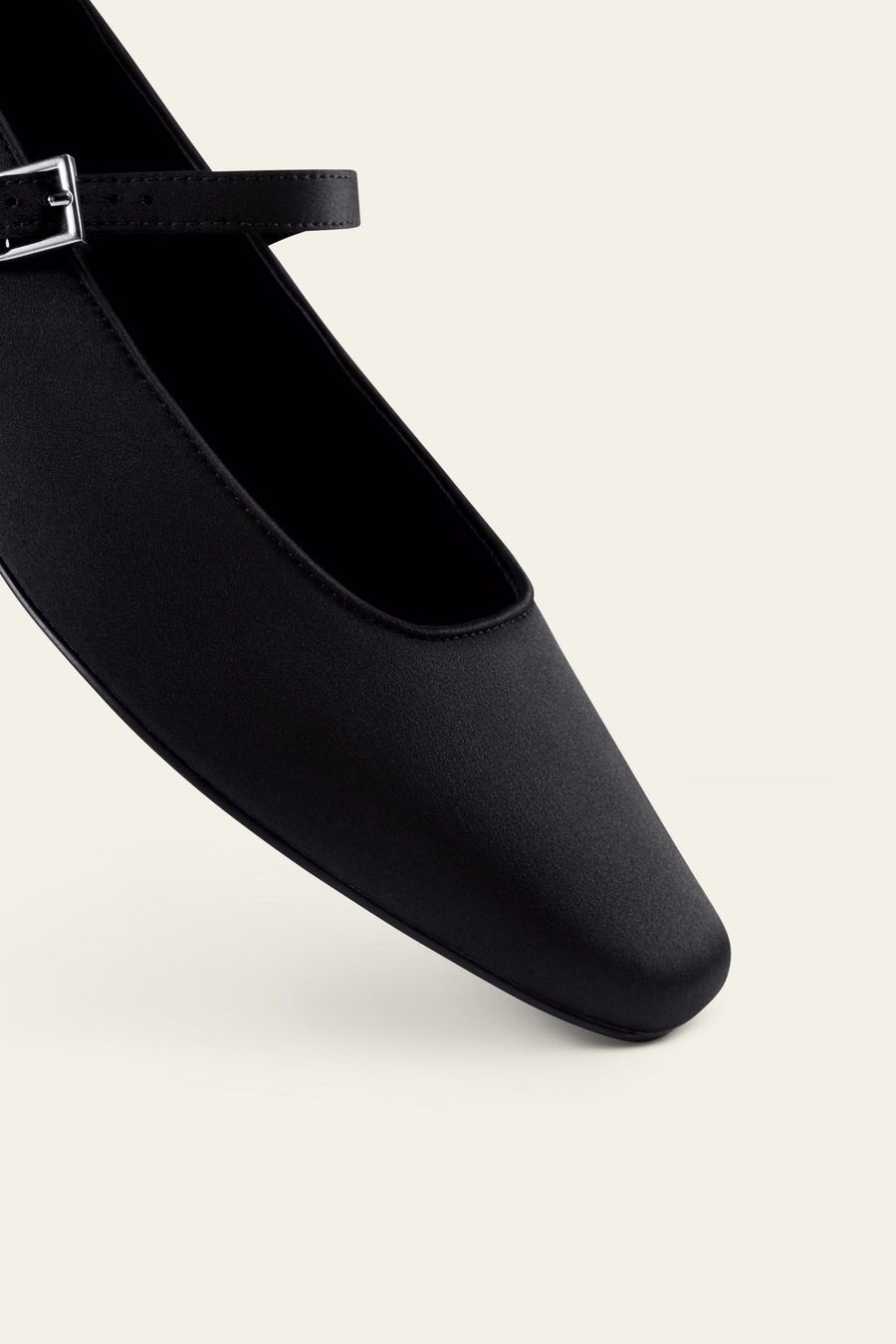 Seiden-Leder-Mary-Jane-Ballerinas