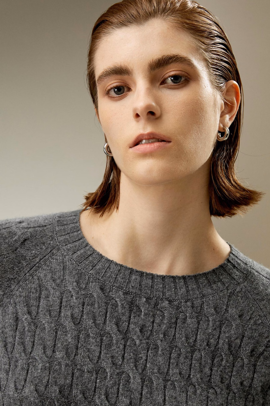 Baby Cashmere Cable-knit Sweater