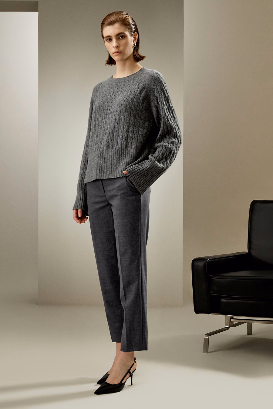 Baby Cashmere Cable-knit Sweater