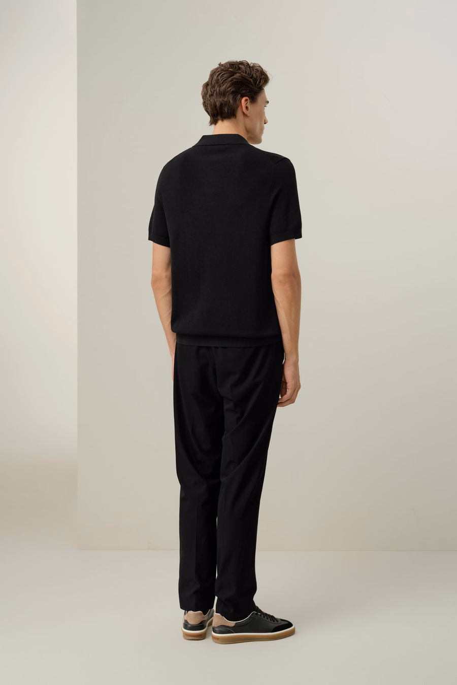 Silk-Cotton Regular-Fit Knit Polo