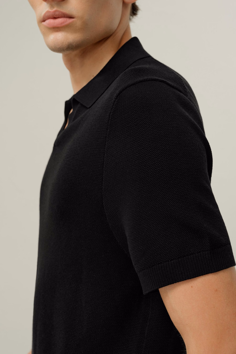 Silk-Cotton Regular-Fit Knit Polo