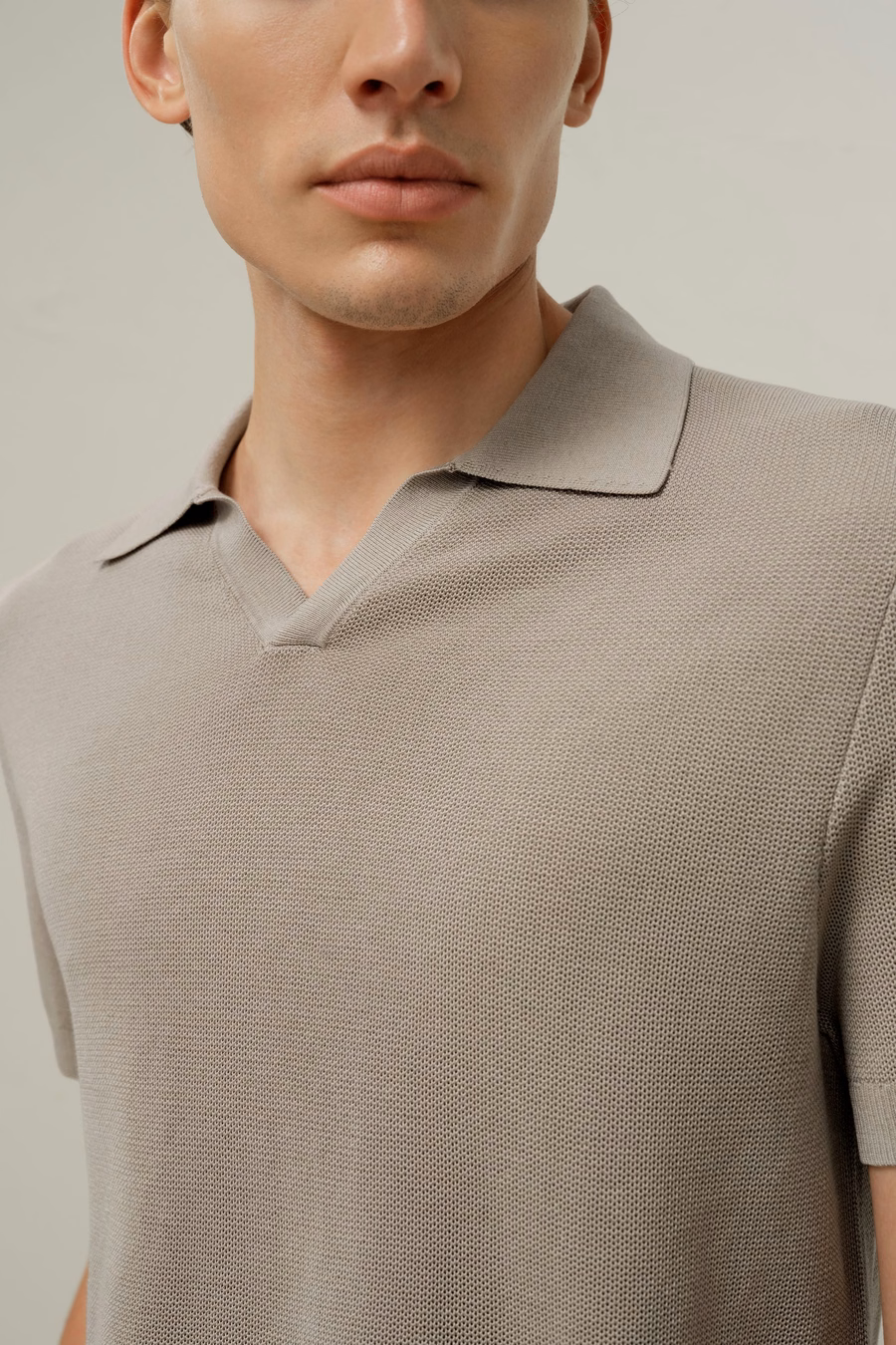 Silk-Cotton Regular-Fit Knit Polo