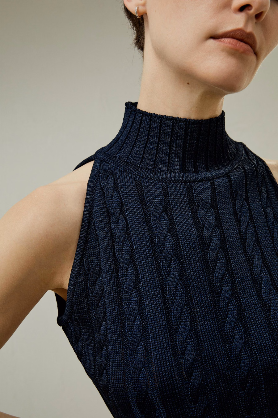 Wildseide ärmelloser Pullover