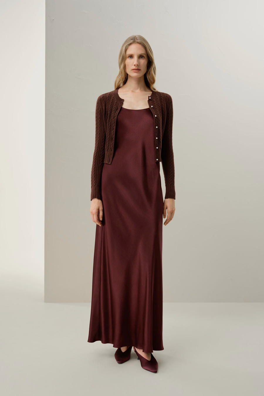 LILYSILK X LYDIA MILLEN Der Hawthorn Cardigan