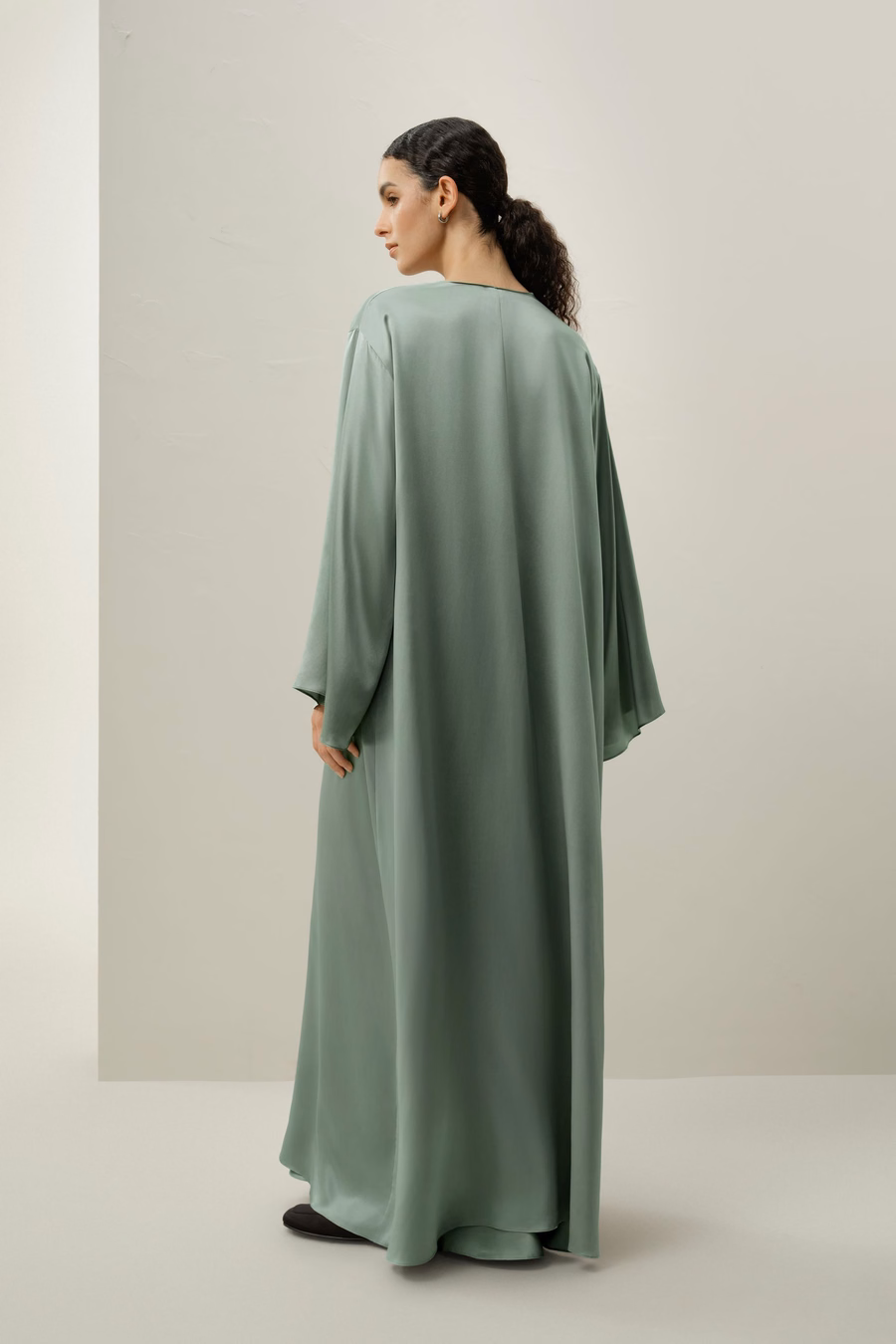 Seiden-Chambray Abaya