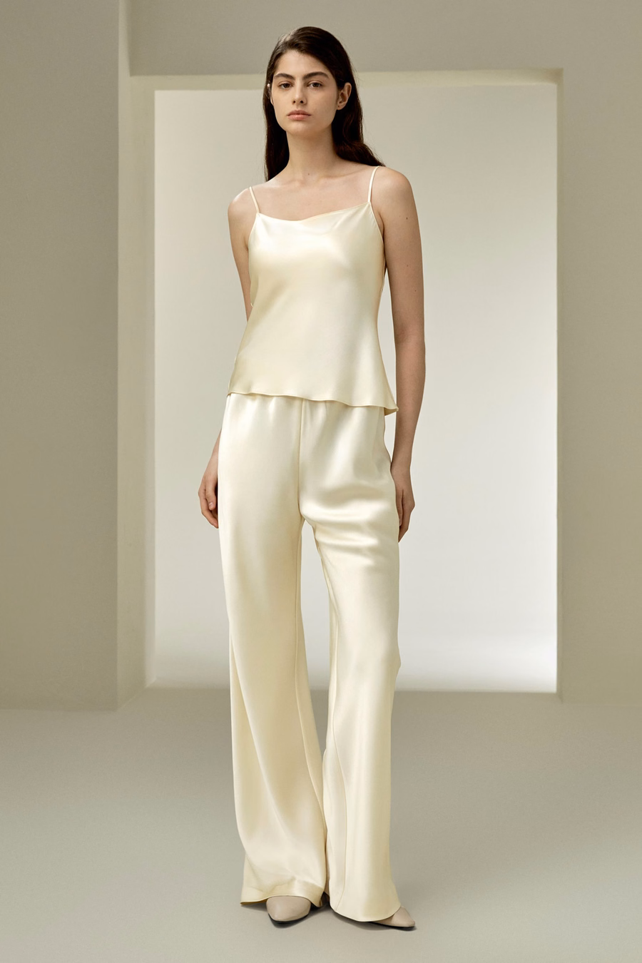Double-Faced Seidencharmeuse Cami