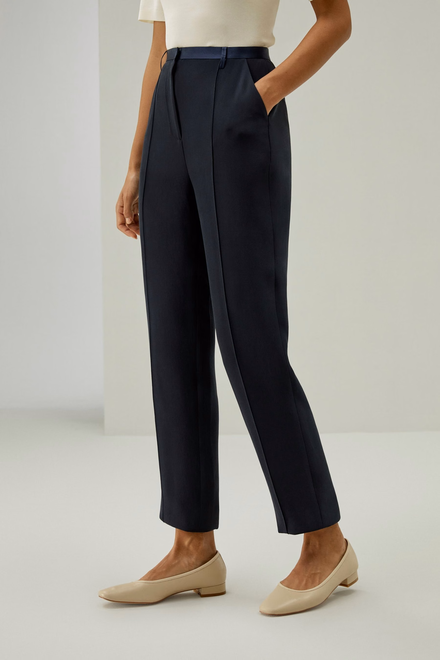 Raffinierte Slim-Fit verstellbare Knöchelhosen