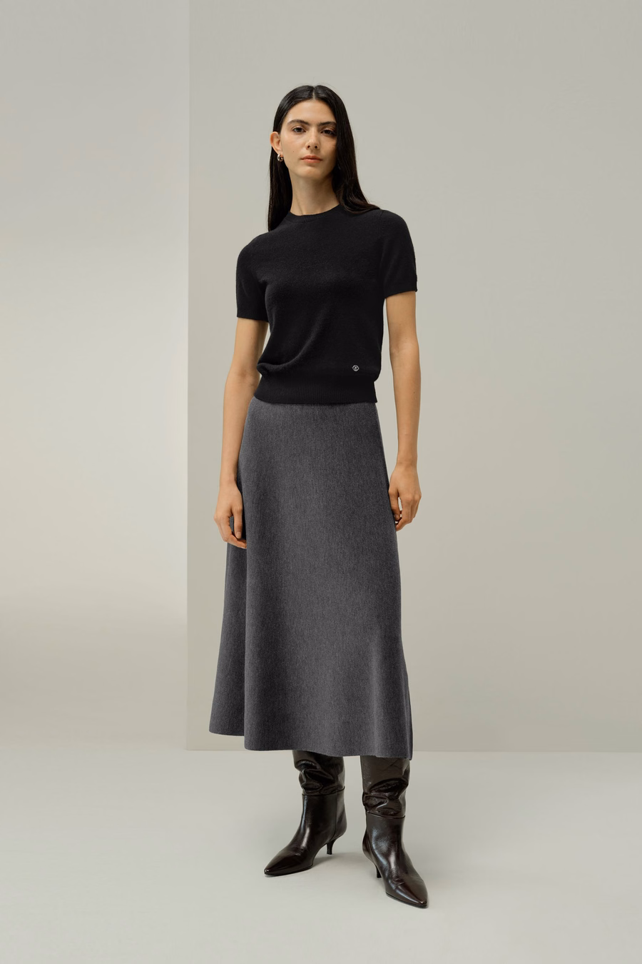 LILYSILK Worry-Free Wool Skirt