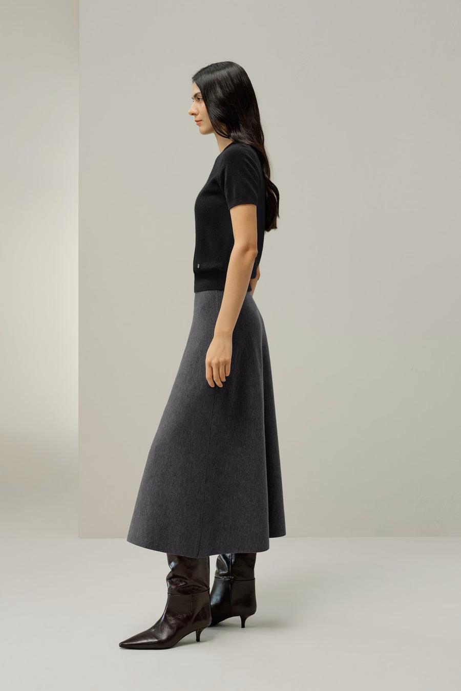 LILYSILK Worry-Free Wool Skirt
