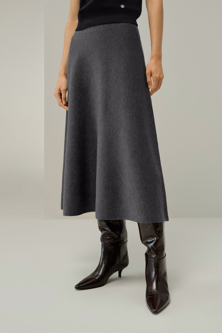 LILYSILK Worry-Free Wool Skirt