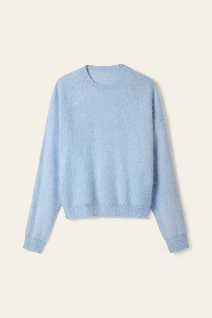 Entspannter Cashmere-Pullover mit fallenden Schultern