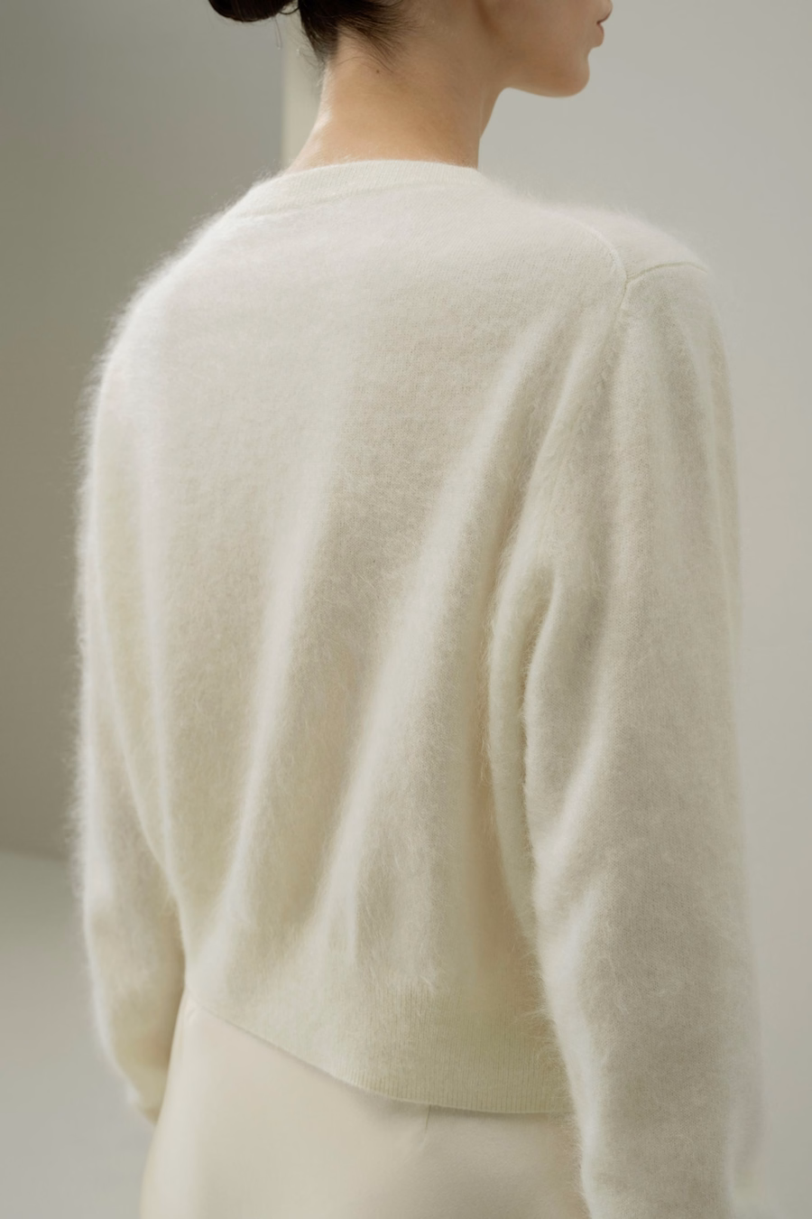 Ultra-Soft Brushed Cashmere Cardigan