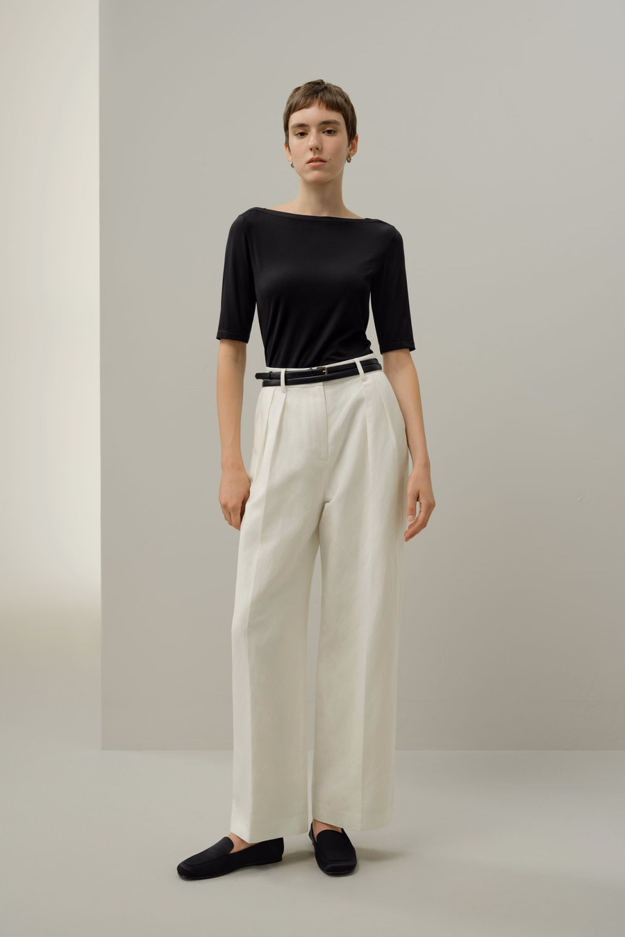 Seidenbreeze Jersey Stretch Bootneck-Top