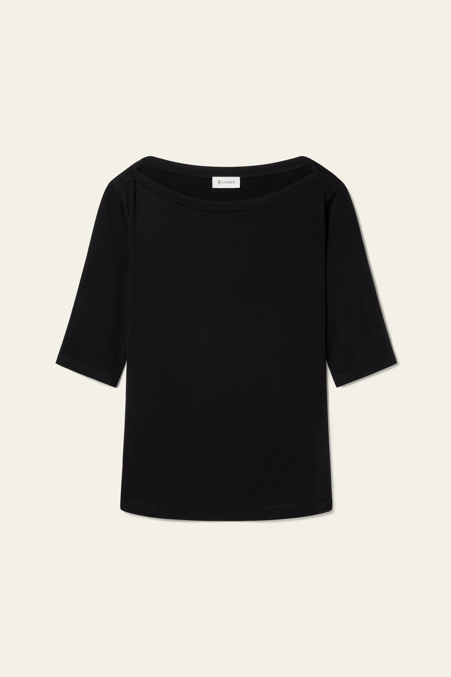 Seidenbreeze Jersey Stretch Bootneck-Top