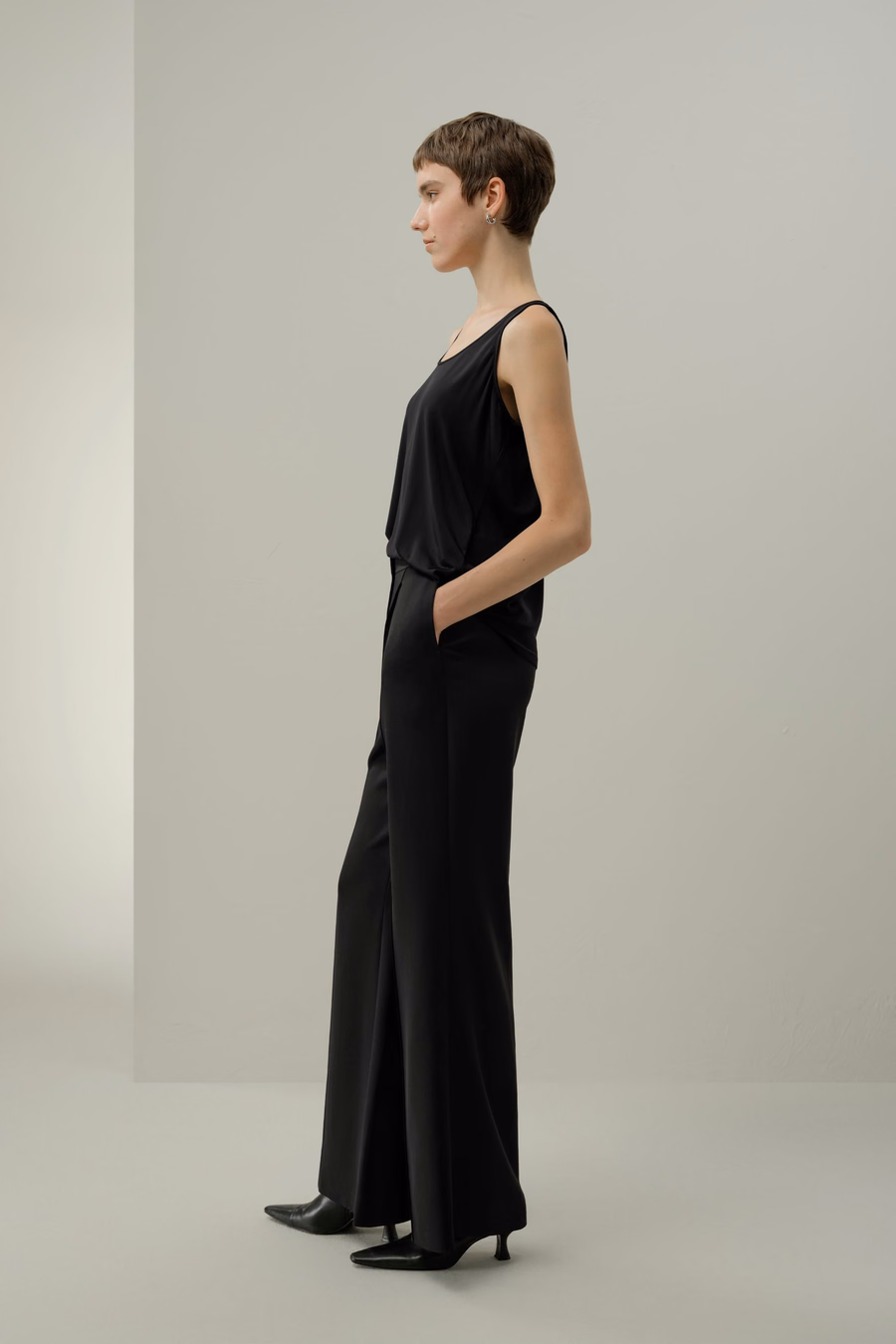 Seiden-Breeze-Jersey Scoop Tanktop