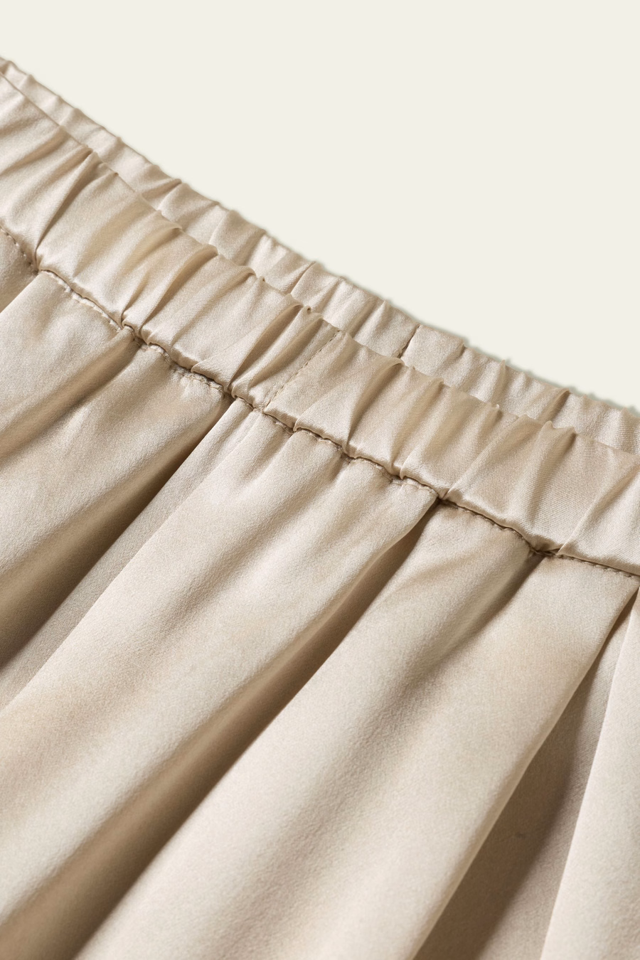 Seidencharmeuse Weite Hose