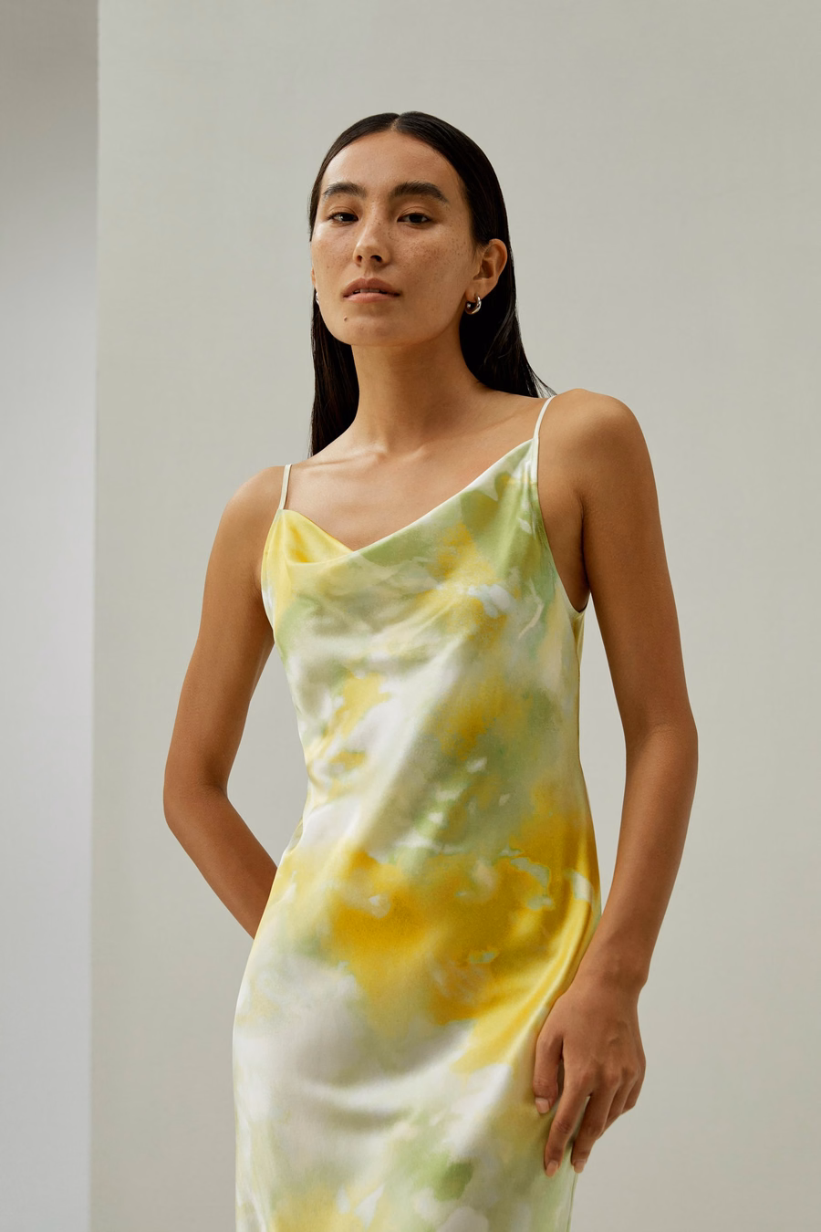 Seiden-Cami-Kleid