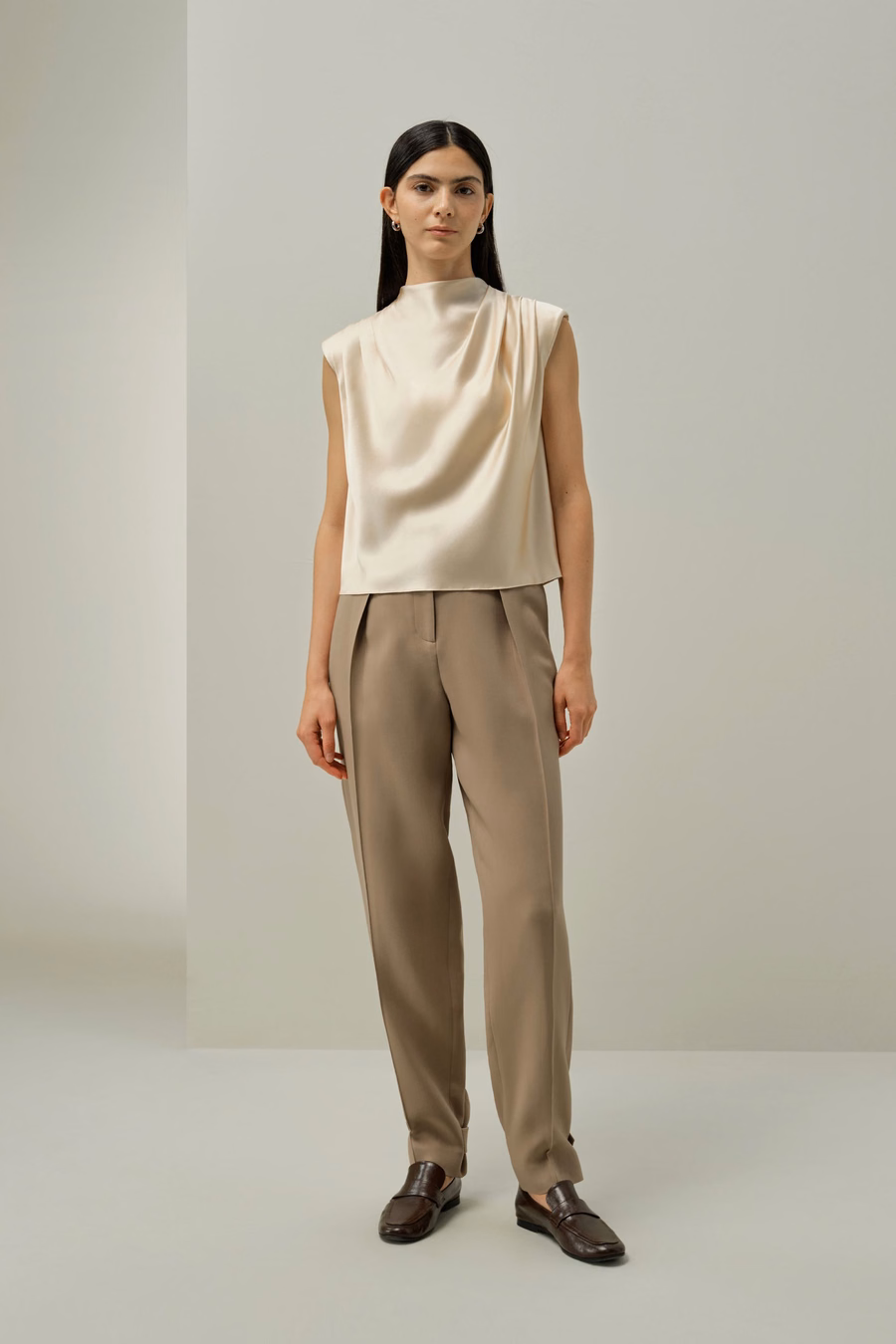 LILYSILK X LYDIA TOMLINSON Grace Top