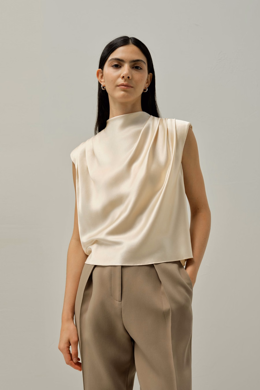 LILYSILK X LYDIA TOMLINSON Grace Top