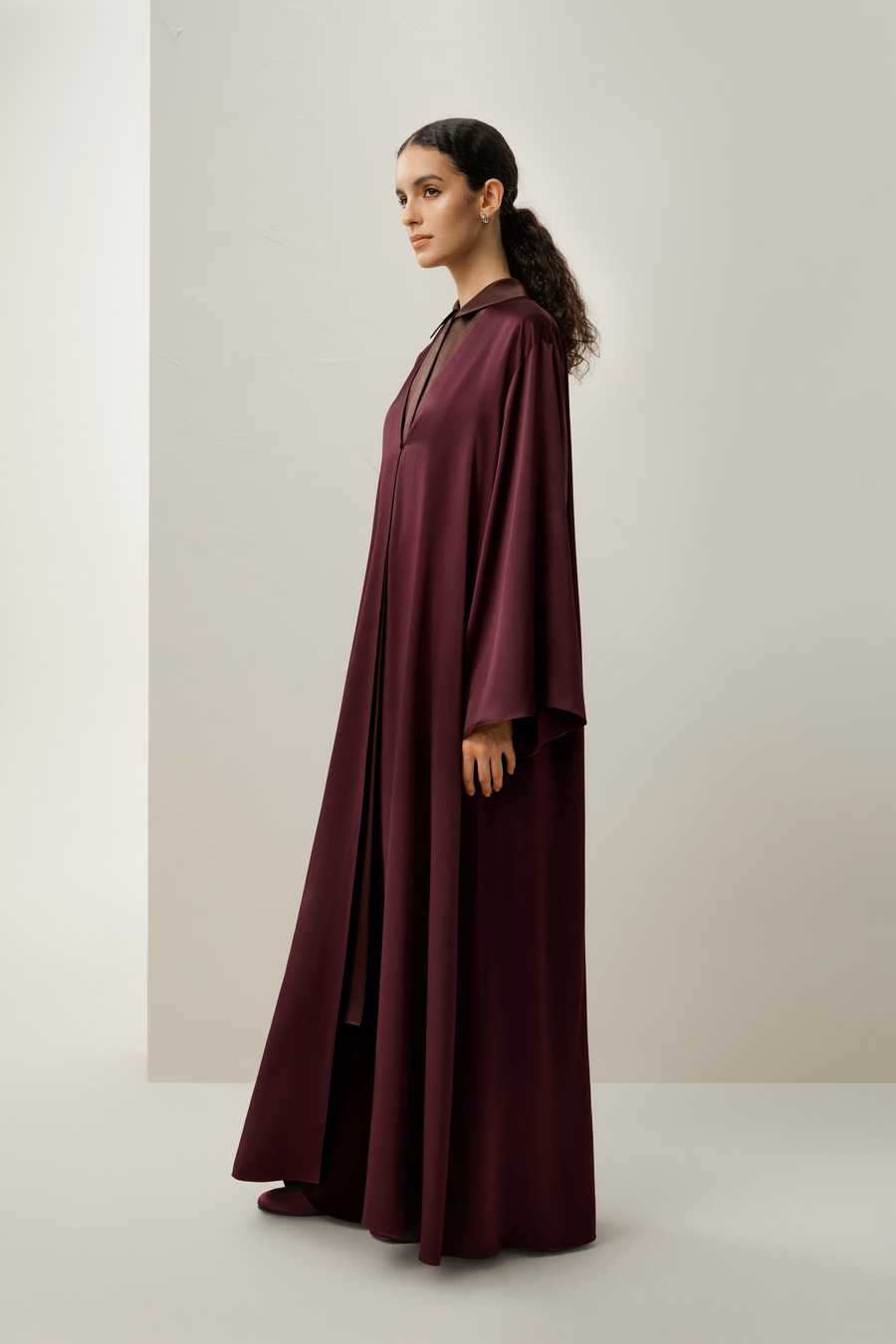 Seiden-Chambray Abaya