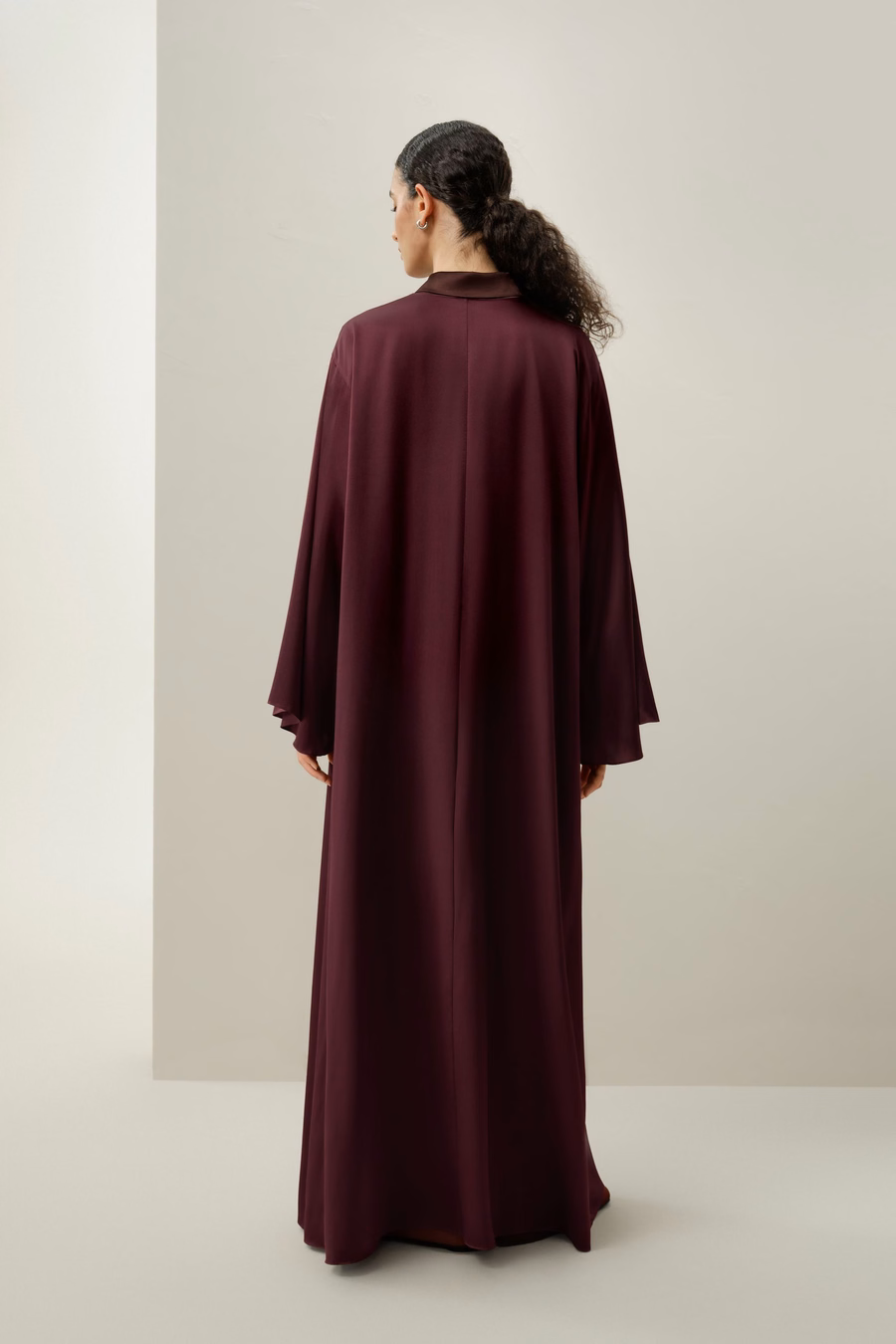 Seiden-Chambray Abaya