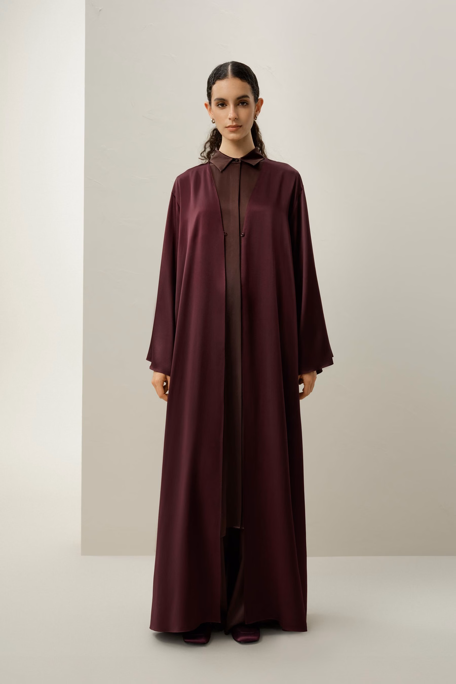 Seiden-Chambray Abaya