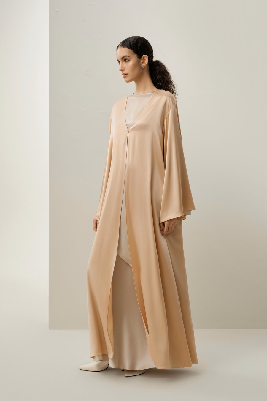 Seiden-Chambray Abaya