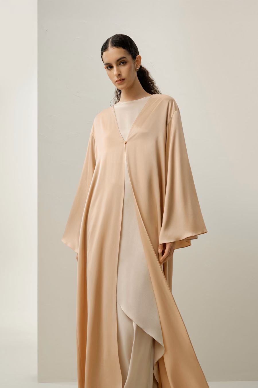 Seiden-Chambray Abaya