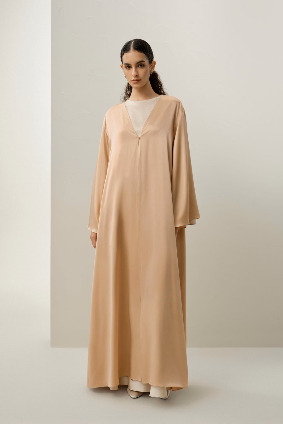 Seiden-Chambray Abaya