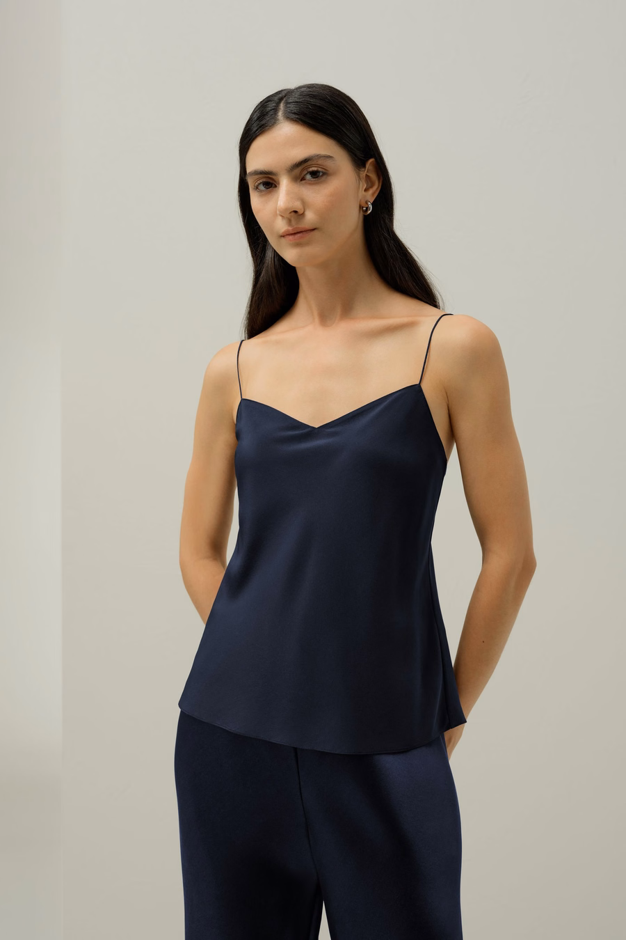 Chic Minimal Silk Cami