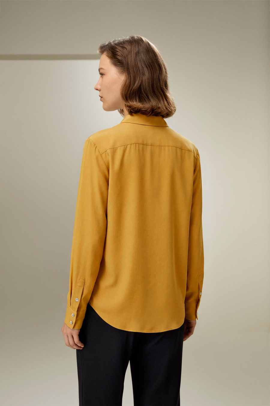 Seiden-Fliege-Bluse