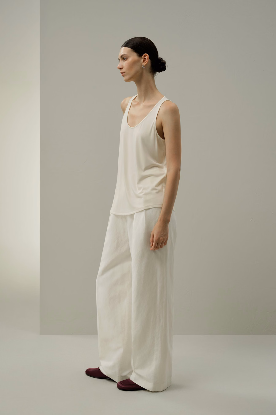 Seiden-Breeze-Jersey Scoop Tanktop