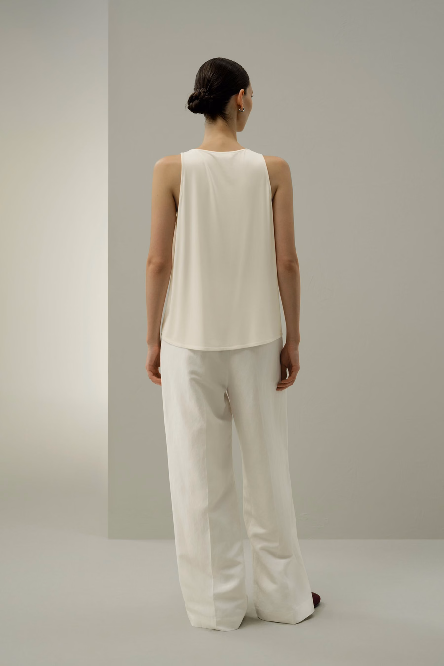 Seiden-Breeze-Jersey Scoop Tanktop