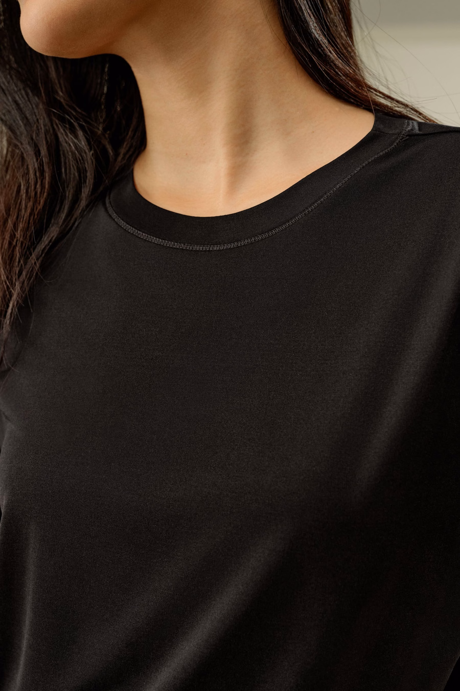 Oversized Silk Jersey Tee