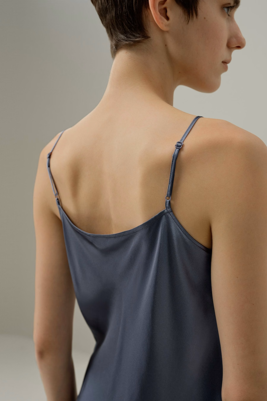 Spitzenbesetzte Seiden-Camisole
