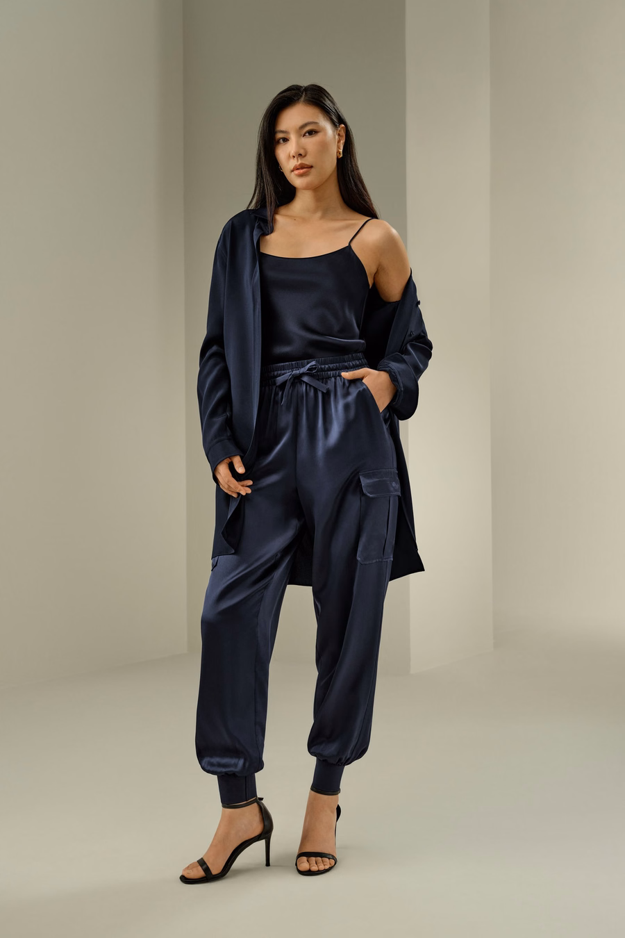 Safari-Seidenhose