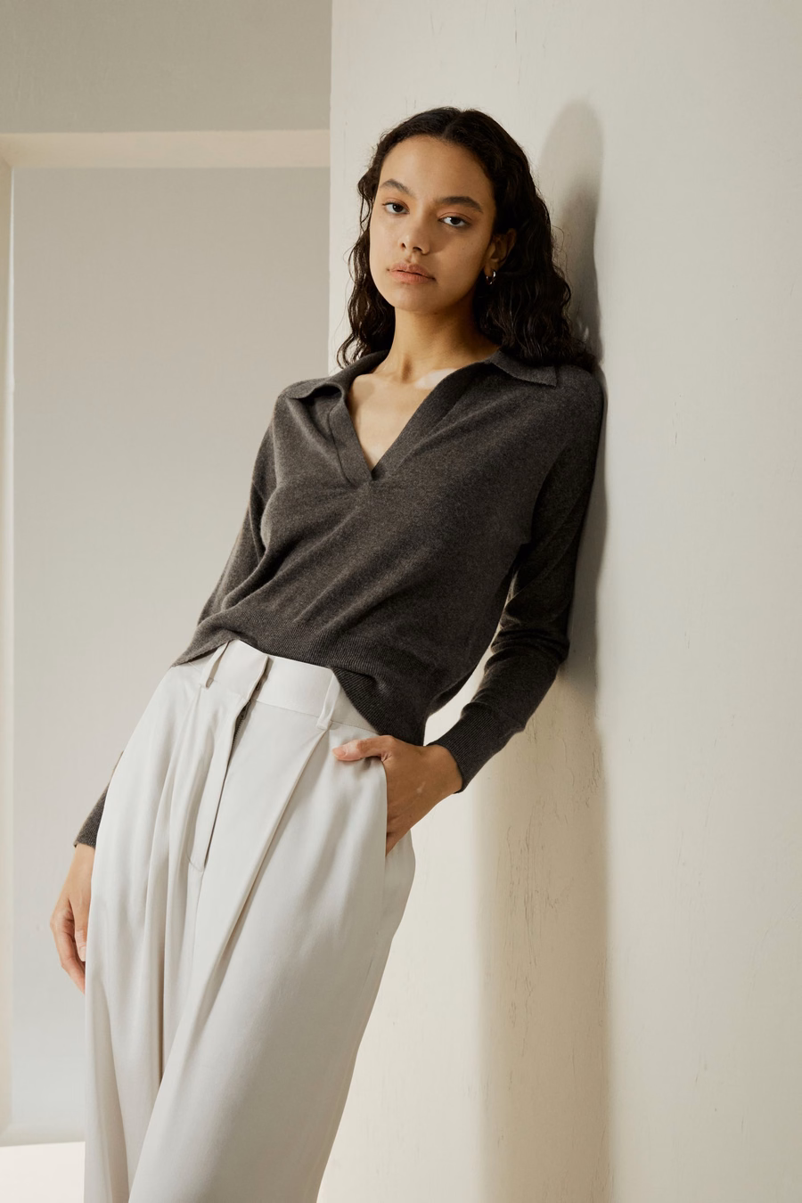 Kaschmir Poloshirt