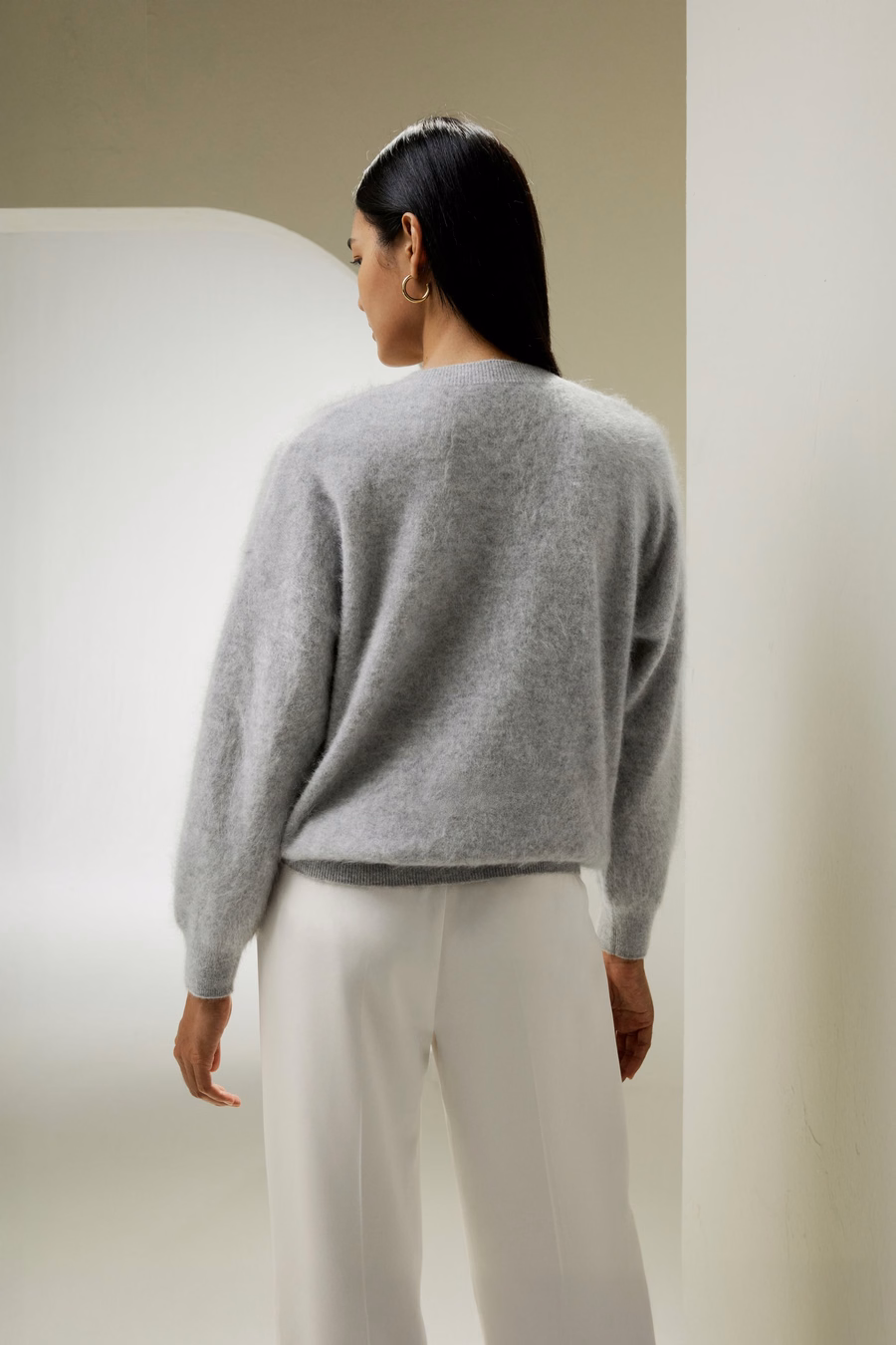Gebrusht Kaschmir Pullover