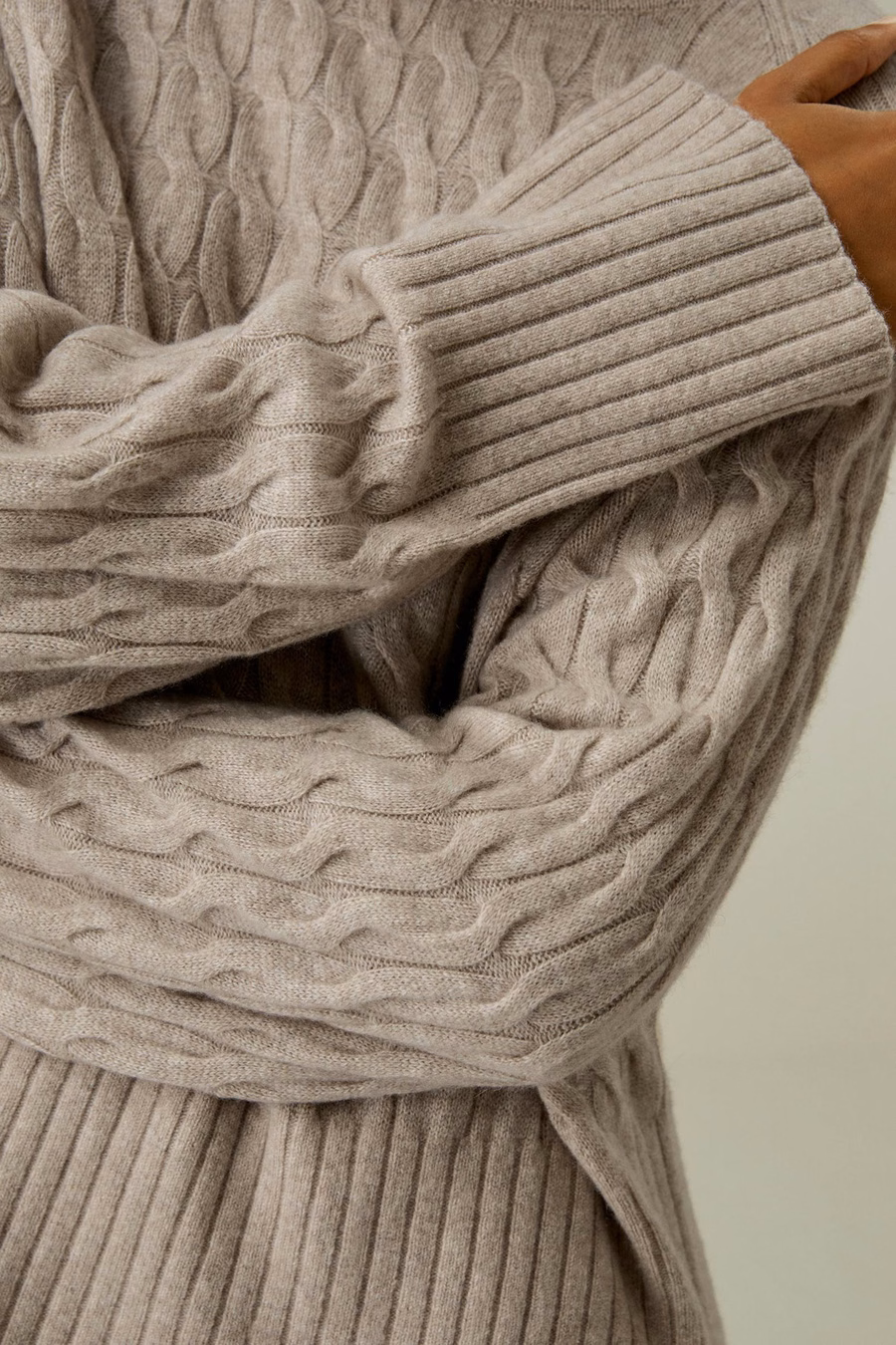 Baby Cashmere Cable-knit Sweater