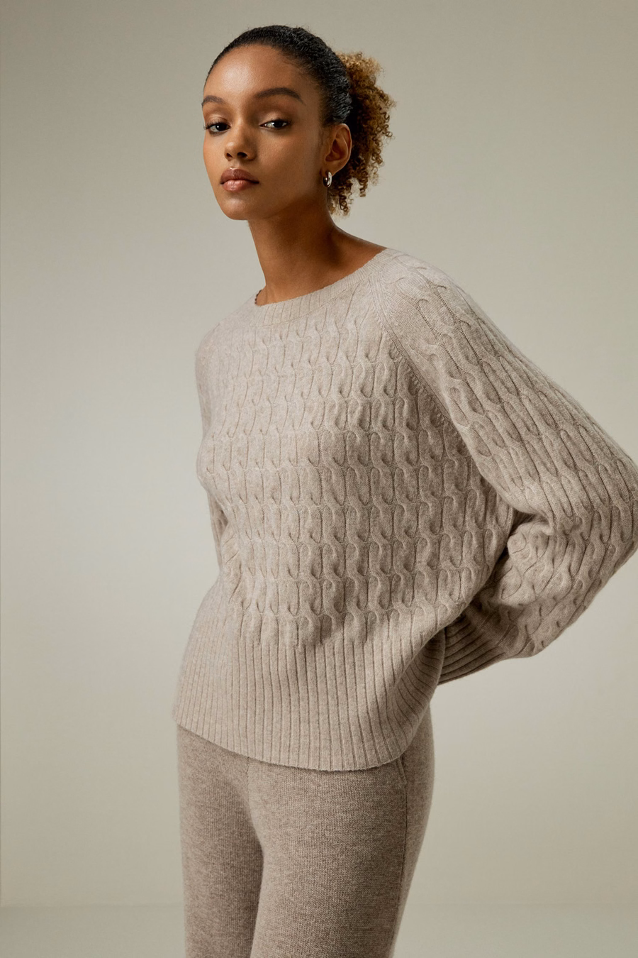 Baby Cashmere Cable-knit Sweater
