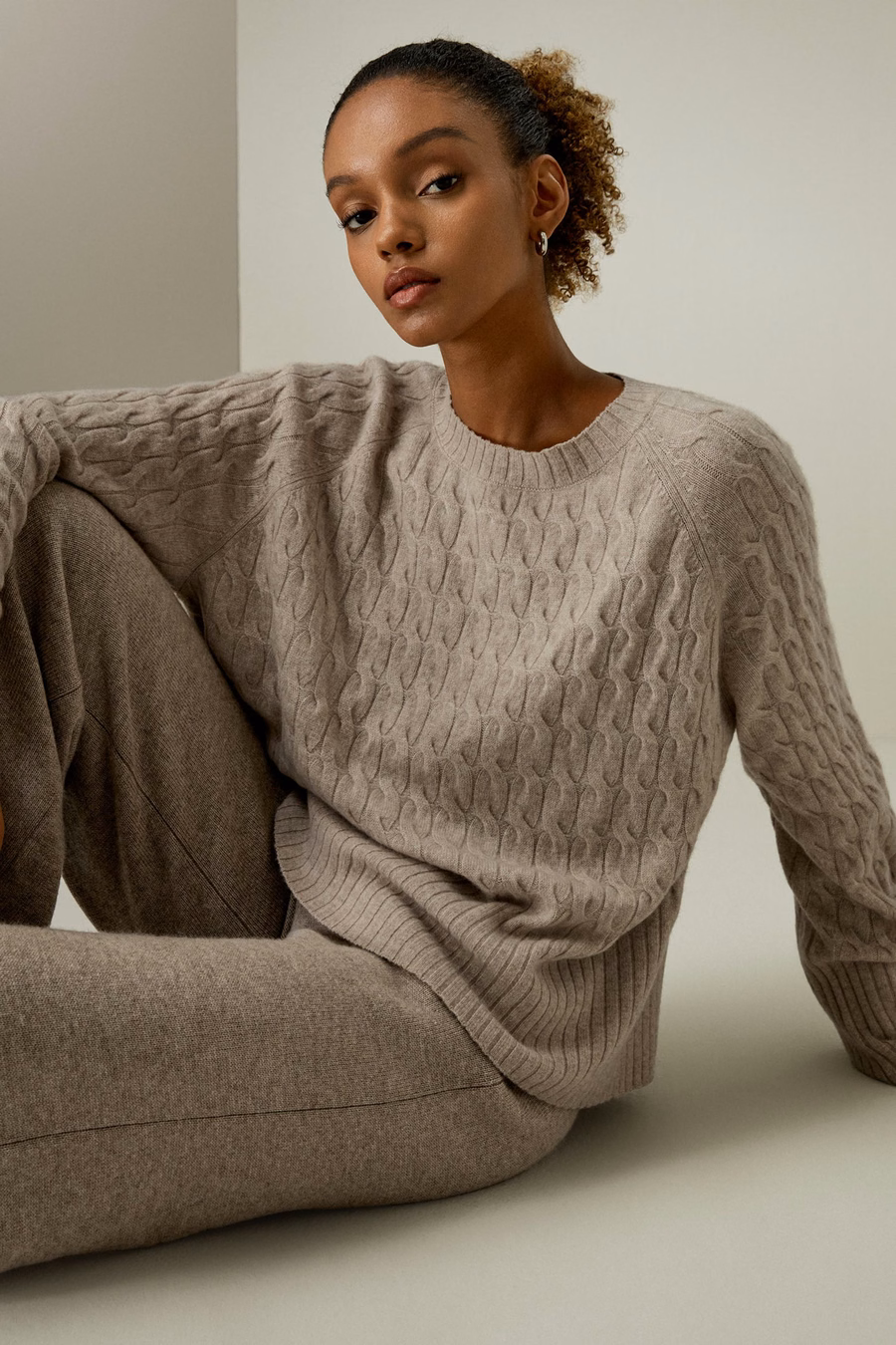 Baby Cashmere Cable-knit Sweater