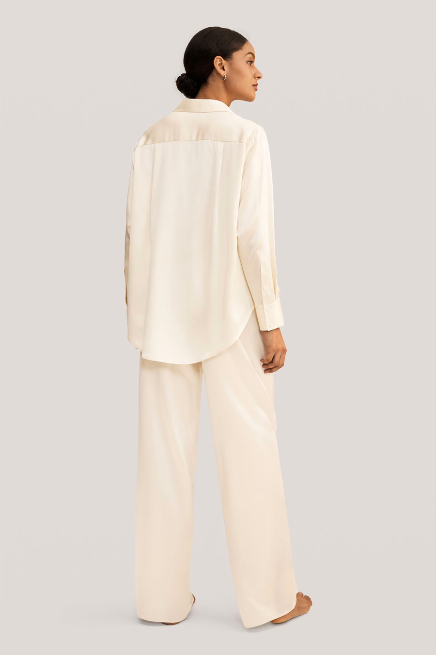 Viola Übergröße Seiden-Pyjama für Frauen