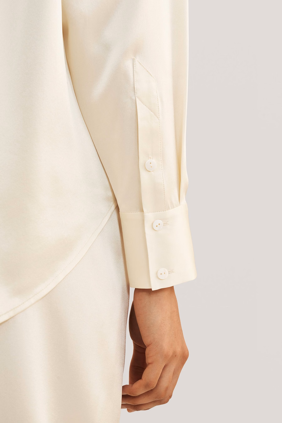 Viola Übergröße Seiden-Pyjama für Frauen
