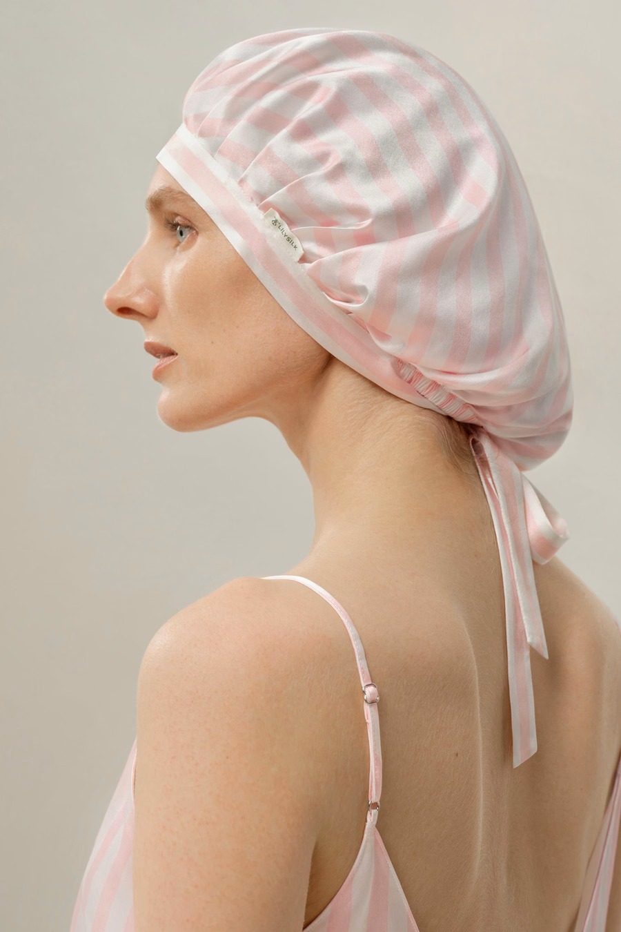 Valentinstags Rosy Stripe Schlafsanctuary Set