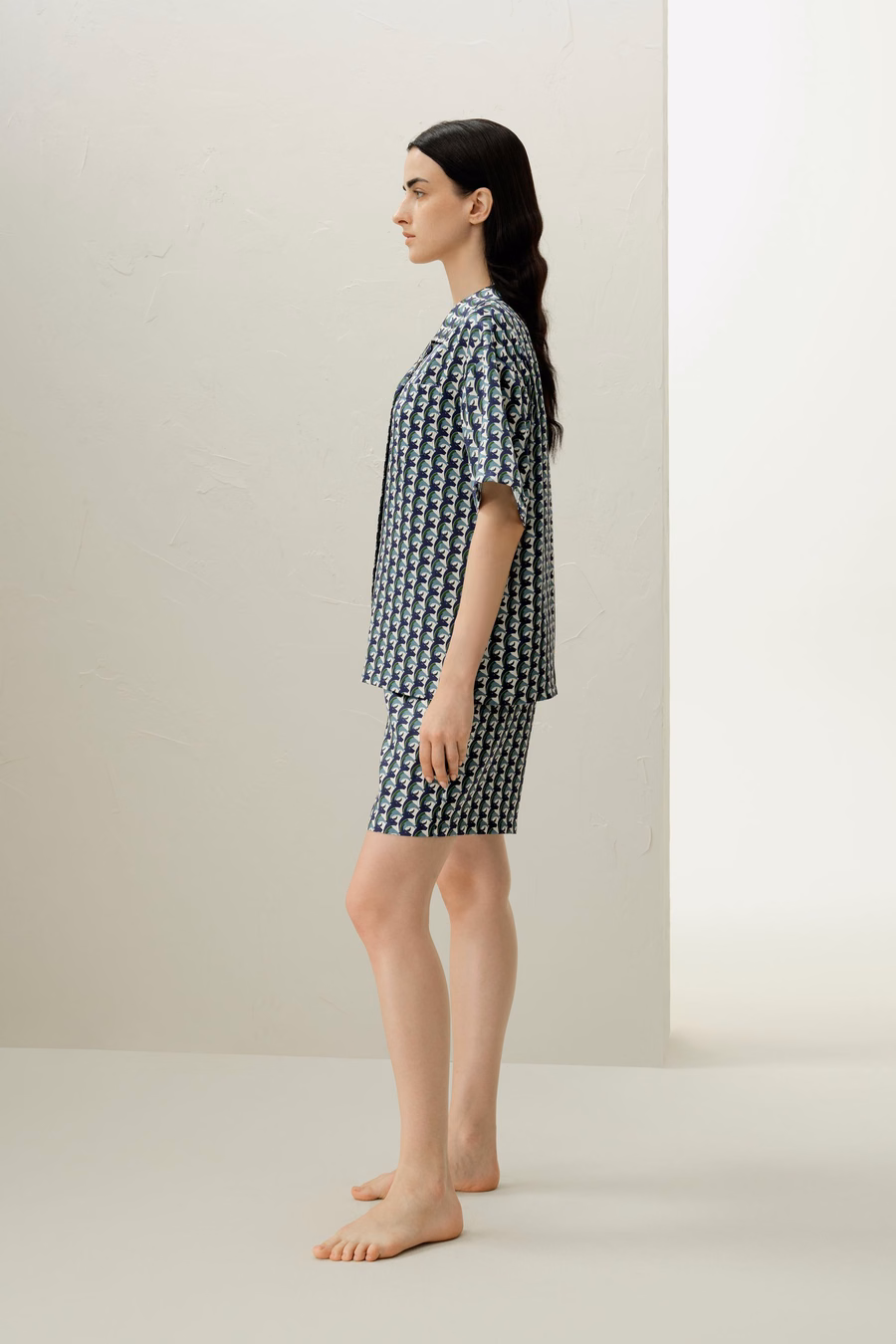 Taurus Zodiac Silk Pajama Short Set