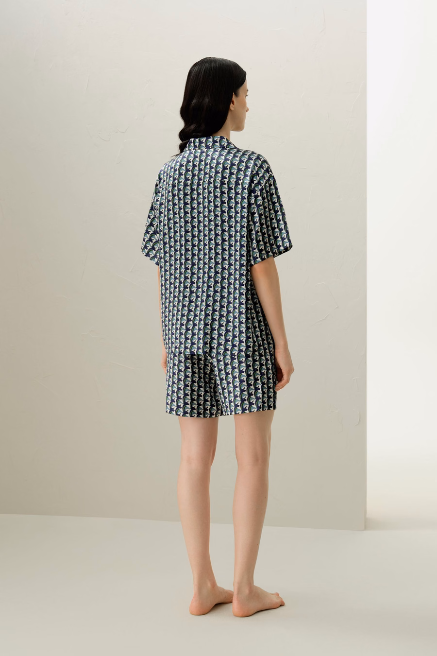 Taurus Zodiac Silk Pajama Short Set